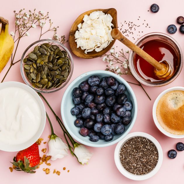 Food against skin aging